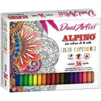 Alpino Alpine Markers Dobbelt Spids 36-pakke