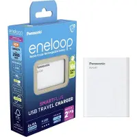 Panasonic eneloop Smart & Quick BQ-CC87 - 2.25-6 hr batterioplader - (for 1 - 4 AA/AAA) 4 x AA type - NiMH - 2100 mAh (USB)