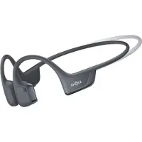 Shokz OpenRun Pro 2 Mini - Hovedtelefoner med mik. - åbent øre - bag nakken-montering - Bluetooth - trådløs - sort