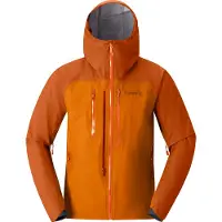 Norrøna - Touring skitøj - Lyngen Gore-Tex Jacket M Exuberance til Unisex - Størrelse XL - Orange