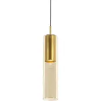 QAZQA Moderne guld pendellampe til 1-faset skinnesystem - Iconic Lloyd