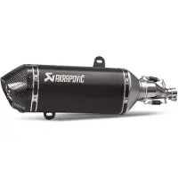 Akrapovic Scooter-Line VESPA GTS 21- RUSTF.-SORT
