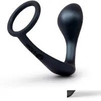B-Vibe - Ringer Cock Ring & Plug Green