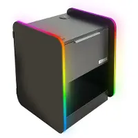 X Rocker XRocker Electra-sengeskab - gaming-sengeskab med RGB-belysning, app-styring og trådløs opladning
