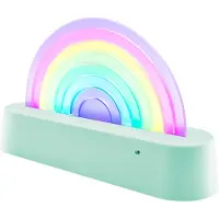 Lalarma Regnbue lampe - Mint