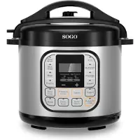 Sogo Inox 6l 1000w Trykkoger