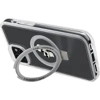 Karl Lagerfeld iPhone 15 Plus Ring Stand MagSafe-etui, hvid
