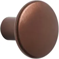 Muuto The Dots tøjknage metal 2,7 cm Umber
