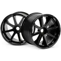 Hpi Racing Blast Wheel Black (115X70Mm 7Inch/2Pcs)