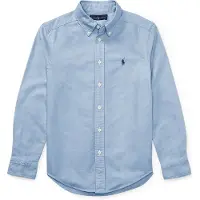 Ralph Lauren Skjorte - Lyseblå - - 8 år (128) - Skjorte