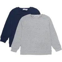 Minymo Sweatshirt blå / grå-meleret