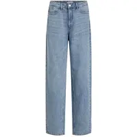 Vila Kelly Jaf Straight Fit Højtaljede Jeans