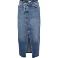 My Essential Wardrobe Nederdel 'Louis' blue denim