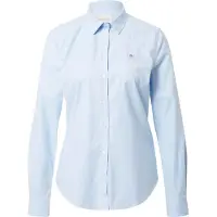 Gant Ganttil kvinder. 4300141 Slim Fit Oxford-skjorte blå (34), Casual, Bomuld, Lange ærmer