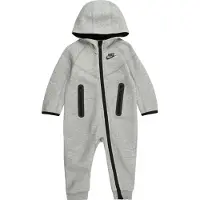 Nike Heldragt - Gråmeleret m. Sort - - 24 mdr - Heldragt