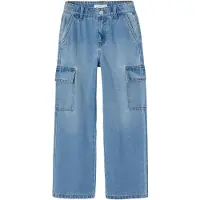 Name It Kids Rose Wide Cargo Fit Jeans