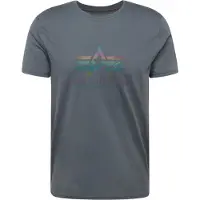 Alpha industries Basic T Rainbow T-shirt Med Korte ærmer