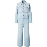 Levi's Levi'stil kvinder. A5930-0006 Overall Iconic Lightweight blå (M), Casual, Bomuld, Denim, Lange ærmer