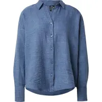 Vero Moda Bluse 'VMMelaney Queeny' mørkeblå