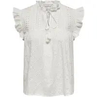 ONLY Bluse 'ONLReva' offwhite