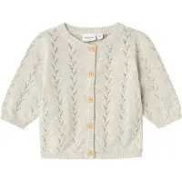 Name it Cardigan 'NKFBanni' beige-meleret