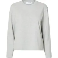Selected Shirts 'Essential' lysegrå / grå-meleret