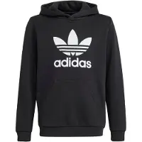 Adidas Originals Hættetrøje - Trefoil - Sort - - 15 år (170) - Hættetrøje