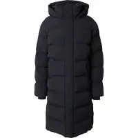 Superdry Superdrytil mænd. M5011977A Lang quiltet jakke med hætte, sort (XXL), Casual, Bæredygtig, Genanvendt nylon