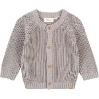 Lil´ Atelier Cardigan - NbnEmlen - Strik - Limestone - - 74 - Cardigan