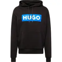 HUGO Sweatshirt 'Nalves' azur / sort / offwhite