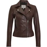 Y.A.S Sophie Leather Jakke