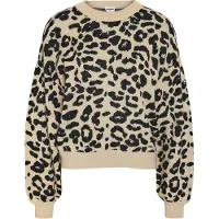 Noisy May Pullover 'NMCharlott' sand / sort