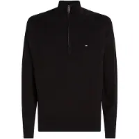 Tommy Hilfiger Pullover 'ESSENTIAL' rød / sort / hvid