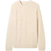 Tom Tailor Cable Crewneck Knit Trøje