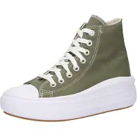 Converse Dame Chuck Taylor All Star Move Hi Træningssko Utility / Hvid / Sort