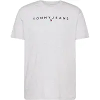 Tommy Hilfiger Reg Linear Logo T-shirt Med Korte ærmer