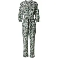 Warehouse Jumpsuit jade / sort / hvid