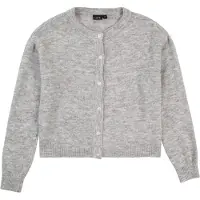 LMTD Cardigan 'Lodet' grå-meleret