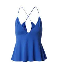 EDITED The Label Overdel 'Viviene' violetblå
