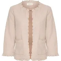 Cream Blazer 'Mellie' pudder