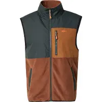 Iriedaily Vest 'Auf Deck' cognac / gran / hummer
