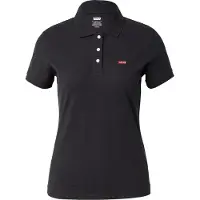 Levi's Shirts 'Slim Polo Shirt' rød / sort