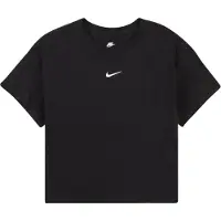 Nike Bluser & t-shirts 'ESSNTL' sort / hvid