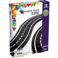 Magna-Tiles XTRAS : Roads, 12 pcs set