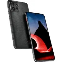 Motorola ThinkPhone - 5G smartphone - dual-SIM - RAM 8 GB / Intern hukommelse 256 GB - pOLED display - 6.6 - 2400 x 1080 pixels (144 Hz) - 3x bagkamera 50 MP, 13 MP - front camera 32 MP - carbon-sort