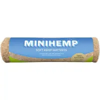 MiniHemp Blød hampemadras Økonomipakke: 2er Pack à 40 x 100 cm