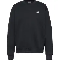 New Balance Sweatshirt Fleece Essentials Crew - Sort, størrelse Large