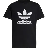 Adidas Originals T-shirt - Trefoil - Sort - - 16 år (176) - T-Shirt