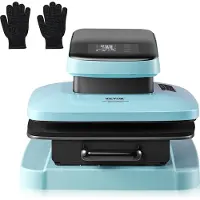 Vevor Auto Heat Press Machine, 15 x 15 i Smart T-Shirt Press Machine med Auto Release, Opvarmes hurtigt og jævnt, Sublimation Heat Press til T-shirts, Sublimation, Vinyl, Heat Transfer Projects