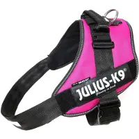 JULIUS K-9 IDC hundesele, mørk pink - Str. S: Brystomfang 49 - 67 cm
